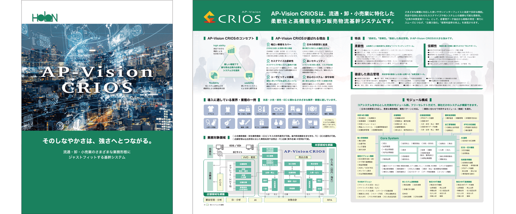 株式会社ホロン AP-Visionパンフレット画像
